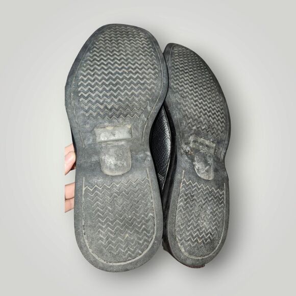 Johnston & Murphy Shuler Bicycle Oxfords Leather 20-7222 Black Lace up 10 - Picture 15 of 15